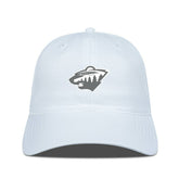 Minnesota Wild Levelwear Matrix Slate & Snow Unstructured Adjustable Hat - NHL Hats