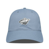 Minnesota Wild Levelwear Matrix Slate & Snow Unstructured Adjustable Hat - NHL Hats