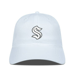 Seattle Kraken Levelwear Matrix Slate & Snow Unstructured Adjustable Hat - NHL Hats