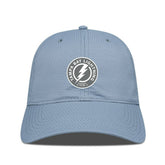 Tampa Bay Lightning Levelwear Matrix Slate & Snow Unstructured Adjustable Hat - NHL Hats