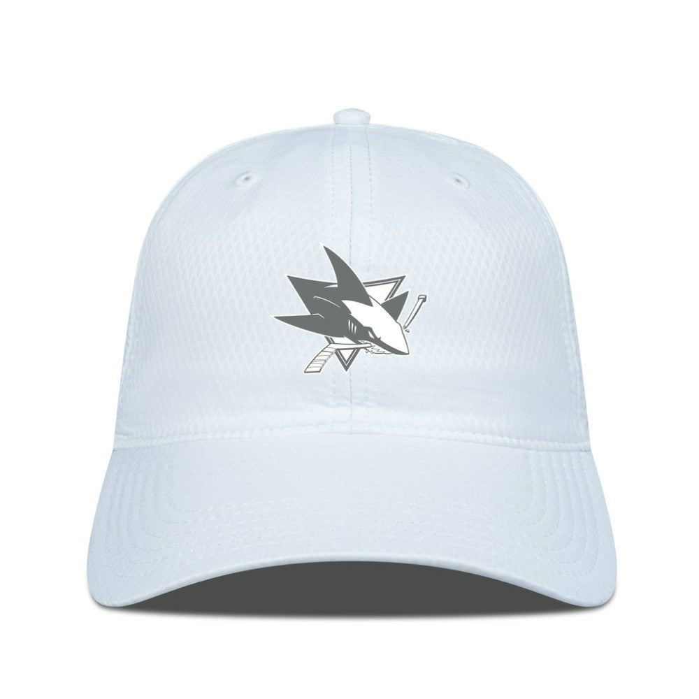 San Jose Sharks Levelwear Matrix Slate & Snow Unstructured Adjustable Hat - NHL Hats