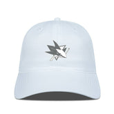 San Jose Sharks Levelwear Matrix Slate & Snow Unstructured Adjustable Hat - NHL Hats