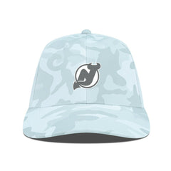 New Jersey Devils Levelwear Clash Slate & Snow Meshback Flex Hat - NHL Jerseys