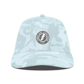 Tampa Bay Lightning Levelwear Clash Slate & Snow Meshback Flex Hat - NHL Hats