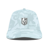 Vegas Golden Knights Levelwear Clash Slate & Snow Meshback Flex Hat - NHL Hats