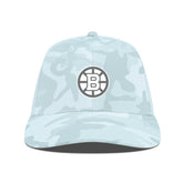 Boston Bruins Levelwear Clash Slate & Snow Meshback Flex Hat - NHL Hats