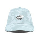 Minnesota Wild Levelwear Clash Slate & Snow Meshback Flex Hat - NHL Hats