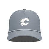 Calgary Flames Levelwear Gordon Slate & Snow Rope Adjustable Hat - NHL Hats