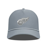 Detroit Red Wings Levelwear Gordon Slate & Snow Rope Adjustable Hat - NHL Hats