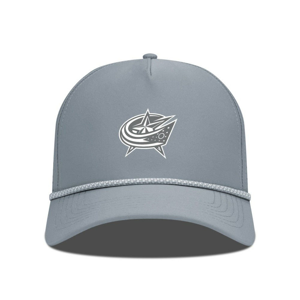 Columbus Blue Jackets Levelwear Gordon Slate & Snow Rope Adjustable Hat - NHL Hats