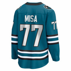 Michael Misa San Jose Sharks Fanatics Breakaway Jersey - NHL Jerseys