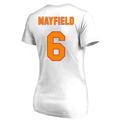 Tampa Bay Buccaneers Baker Mayfield Women's Plus Size Name & Number Scoop Neck T-Shirt | NFL On sale