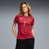 Cristiano Ronaldo Portugal National Team Women's 2026 Home Replica Jersey