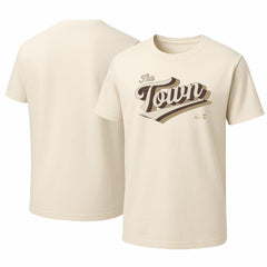 Cream Golden State Warriors Oaklandish Unisex 2025/26 City Edition Vintage Wash T-Shirt sale | NBA