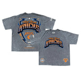 Gray New York Knicks Banner Era Collection Premium T-Shirt | NBA
