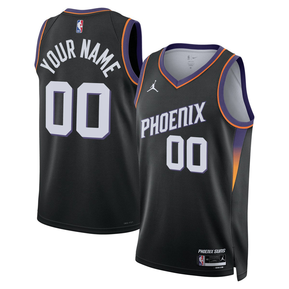 Black Phoenix Suns Jordan Brand Unisex Swingman Custom Jersey | NBA