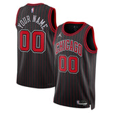 Black Chicago Bulls Jordan Brand Unisex Swingman Custom Jersey sale | NBA