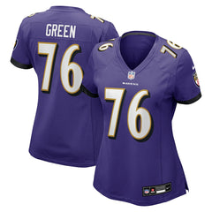 Baltimore Ravens Kenyon Green Women's Team Game Jersey | NFL Near me