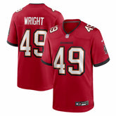 Tampa Bay Buccaneers Owen Wright Team Game Jersey | NFL On sale