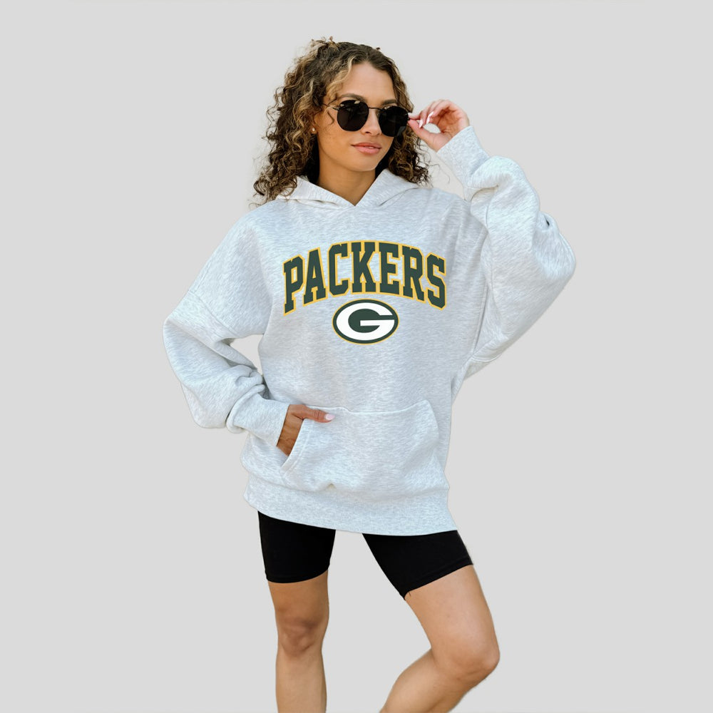 Green Bay Packers Gameday Couture Women's Fan Edition Premium Weight Hoodie | NFL New