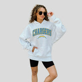 Los Angeles Chargers Gameday Couture Women's Fan Edition Premium Weight Hoodie | NFL US