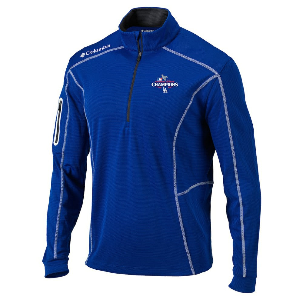 Toronto Blue Jays Columbia 2025 American League Champions Omni-Wick Shotgun Quarter-Zip Pullover - MLB Pullover