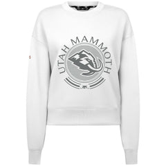 Utah Mammoth Levelwear Women's Slate & Snow Sponge Tri-Blend Sweatshirt - NHL Sweatshirts