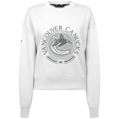 Vancouver Canucks Levelwear Women's Slate & Snow Sponge Tri-Blend Sweatshirt - NHL Sweatshirts