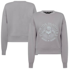 Florida Panthers Levelwear Women's Slate & Snow Sponge Tri-Blend Sweatshirt - NHL Sweatshirts