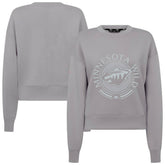 Minnesota Wild Levelwear Women's Slate & Snow Sponge Tri-Blend Sweatshirt - NHL Sweatshirts
