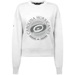Carolina Hurricanes Levelwear Women's Slate & Snow Sponge Tri-Blend Sweatshirt - NHL Sweatshirts