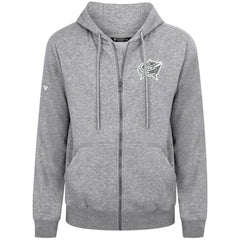Columbus Blue Jackets Levelwear Podium Chenille Logo Full-Zip Hoodie - NHL Hoodies
