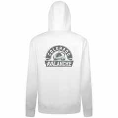 Colorado Avalanche Levelwear Podium Chenille Logo Full-Zip Hoodie - NHL Hoodies