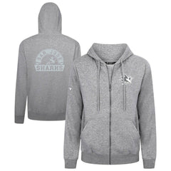 San Jose Sharks Levelwear Podium Chenille Logo Full-Zip Hoodie - NHL Hoodies