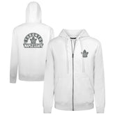 Toronto Maple Leafs Levelwear Podium Chenille Logo Full-Zip Hoodie - NHL Hoodies