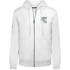 New York Rangers Levelwear Podium Chenille Logo Full-Zip Hoodie - NHL Hoodies