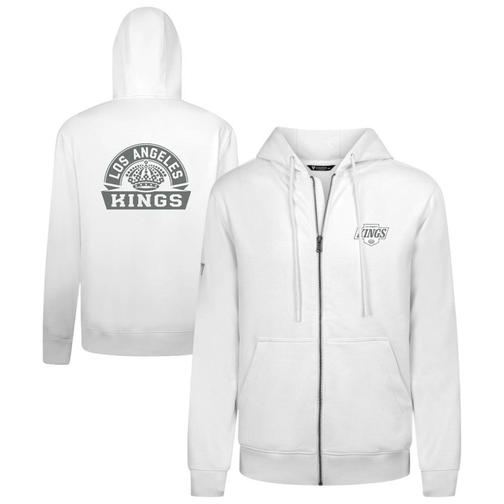 Los Angeles Kings Levelwear Podium Banner Arch Full-Zip Hoodie - NHL Hoodies