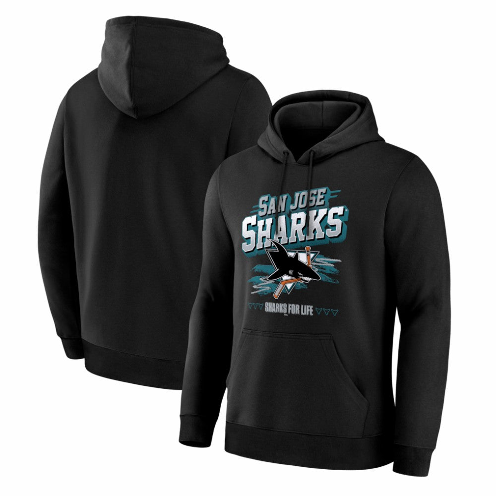 San Jose Sharks Fanatics Legacy Hoodie - NHL Hoodies
