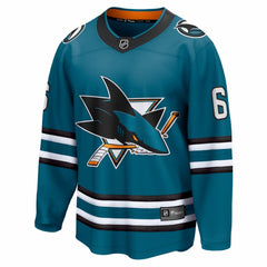 Sam Dickinson San Jose Sharks Fanatics Home Breakaway Jersey - NHL Jerseys