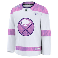 Buffalo Sabres Fanatics Hockey Fights Cancer Survivor Practice Jersey - NHL Jerseys
