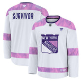 New York Rangers Fanatics Hockey Fights Cancer Survivor Practice Jersey - NHL Jerseys