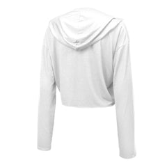 Philadelphia Eagles Jalen Hurts Majestic Threads Women's Glitter Wordmark Hoodie | NFL Outlet