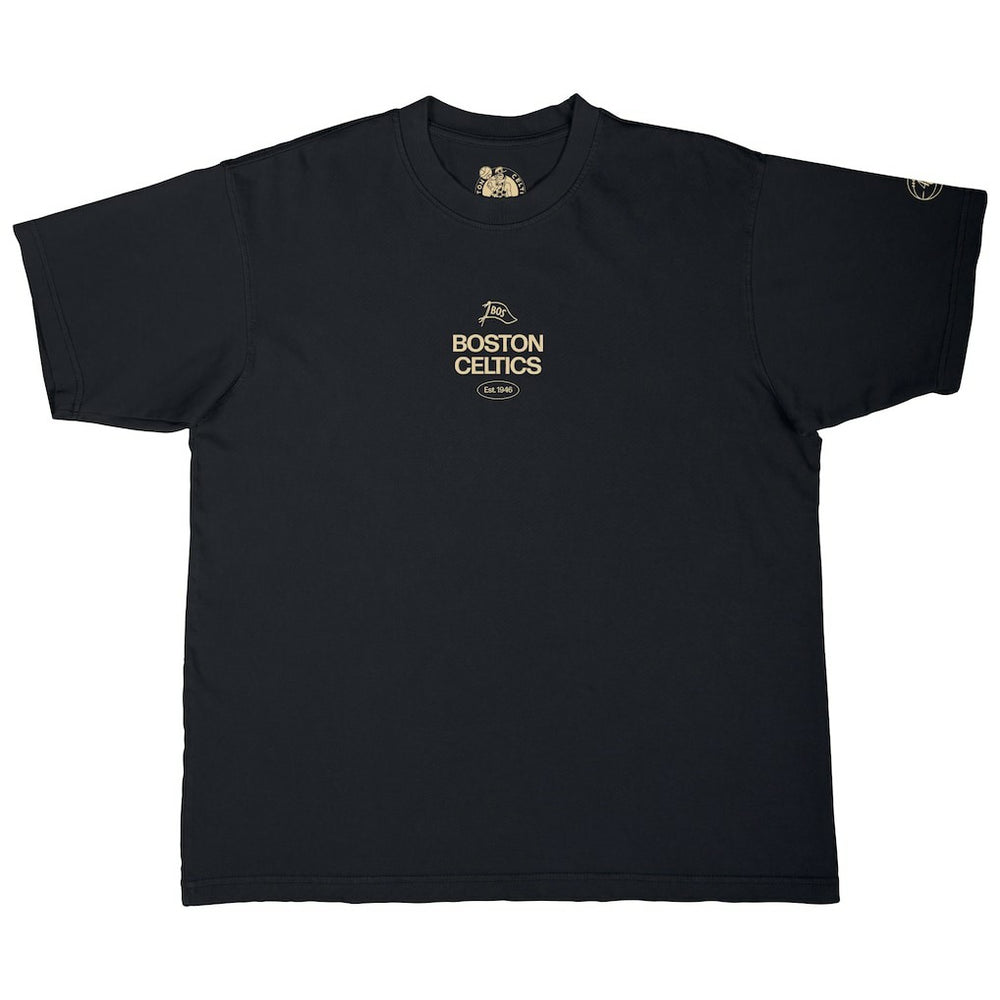 Black Boston Celtics Stadium Essentials Unisex '46 Reserve Urban T-Shirt | NBA