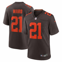 Cleveland Browns Denzel Ward Alpha Dawg Game Jersey | NFL Hot