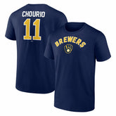 Jackson Chourio Milwaukee Brewers Winning Streak Name & Number T-Shirt - MLB T-shirts