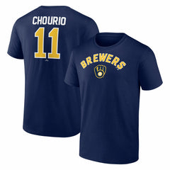 Jackson Chourio Milwaukee Brewers Winning Streak Name & Number T-Shirt - MLB T-shirts