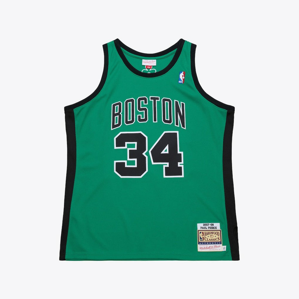 Kelly Green Paul Pierce Boston Celtics 2007-08 Hardwood Classics Authentic Jersey | NBA