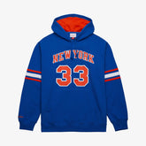 Blue Patrick Ewing New York Knicks Name & Number Hoodie | NBA