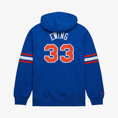 Blue Patrick Ewing New York Knicks Name & Number Hoodie | NBA