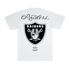 Las Vegas Raiders Born x Raised Unisex Fine Line T-Shirt | NFL New